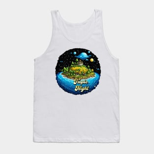 Starry Night Island Tank Top